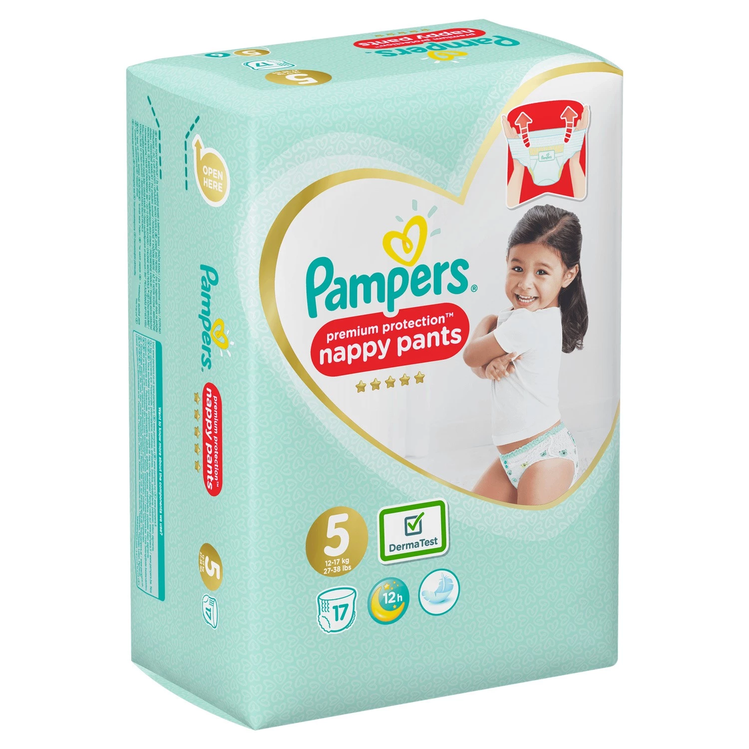 Детские подгузники, трусики-подгузники T5 x 17 - PAMPERS