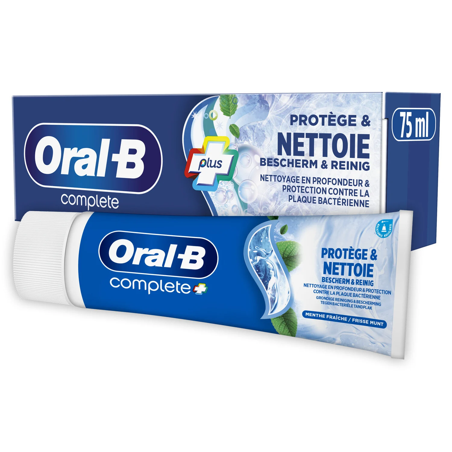 Dentifrice Nettoyage Et Protection 75ml -oral-b