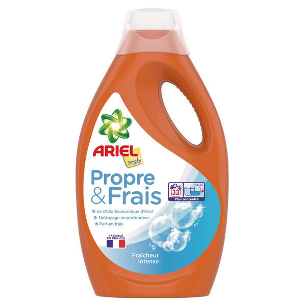 Lessive liquide fraicheur intense 1,815l - ARIEL
