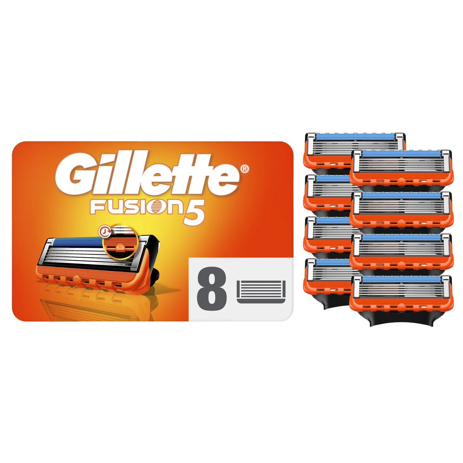 Lames De Rasoir Pour Homme Fusion5 - Gillette