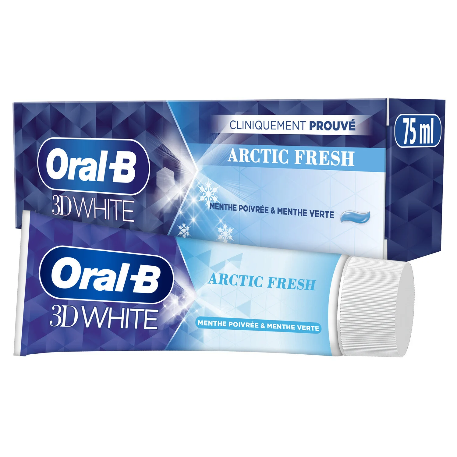 Dentifrice 3d White Arctic Fresh 75ml -oral-b