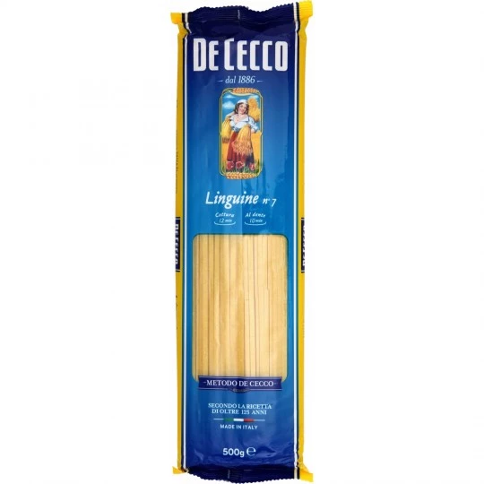 Pâtes linguine n°7 500g - DE CECCO