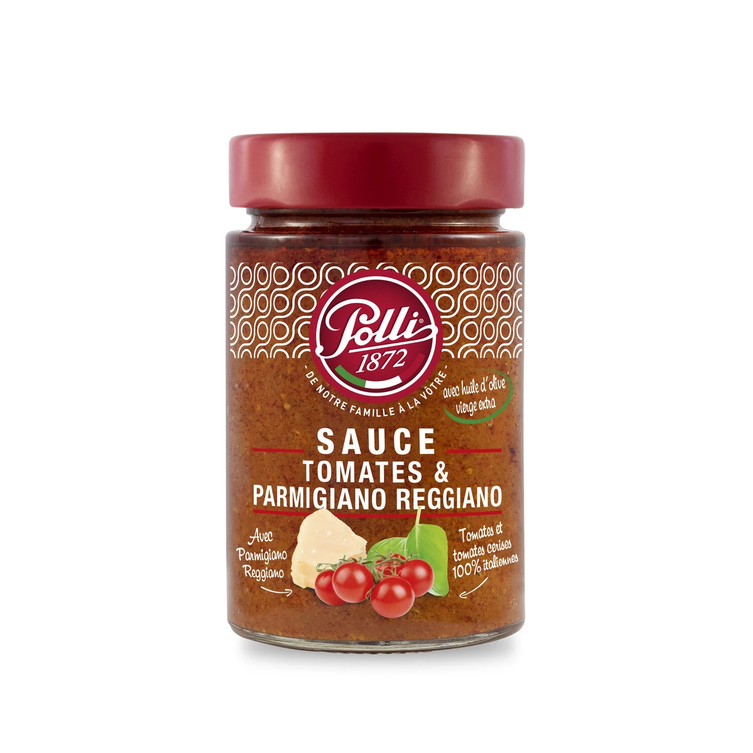 Sauce Tomate and Parmigiano Reggiano 190g - Polli