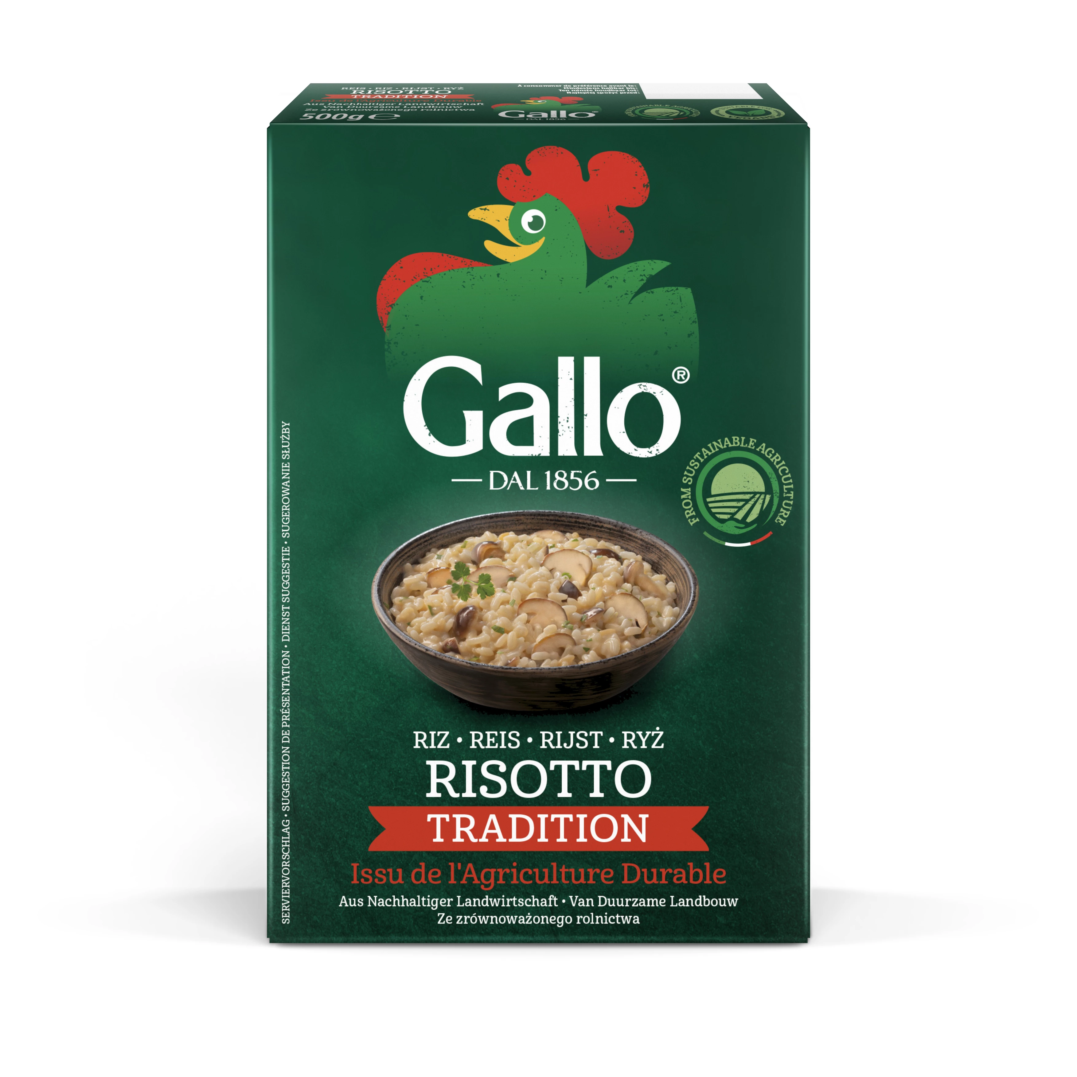 Arroz para risoto, 500g -  RISO GALLO