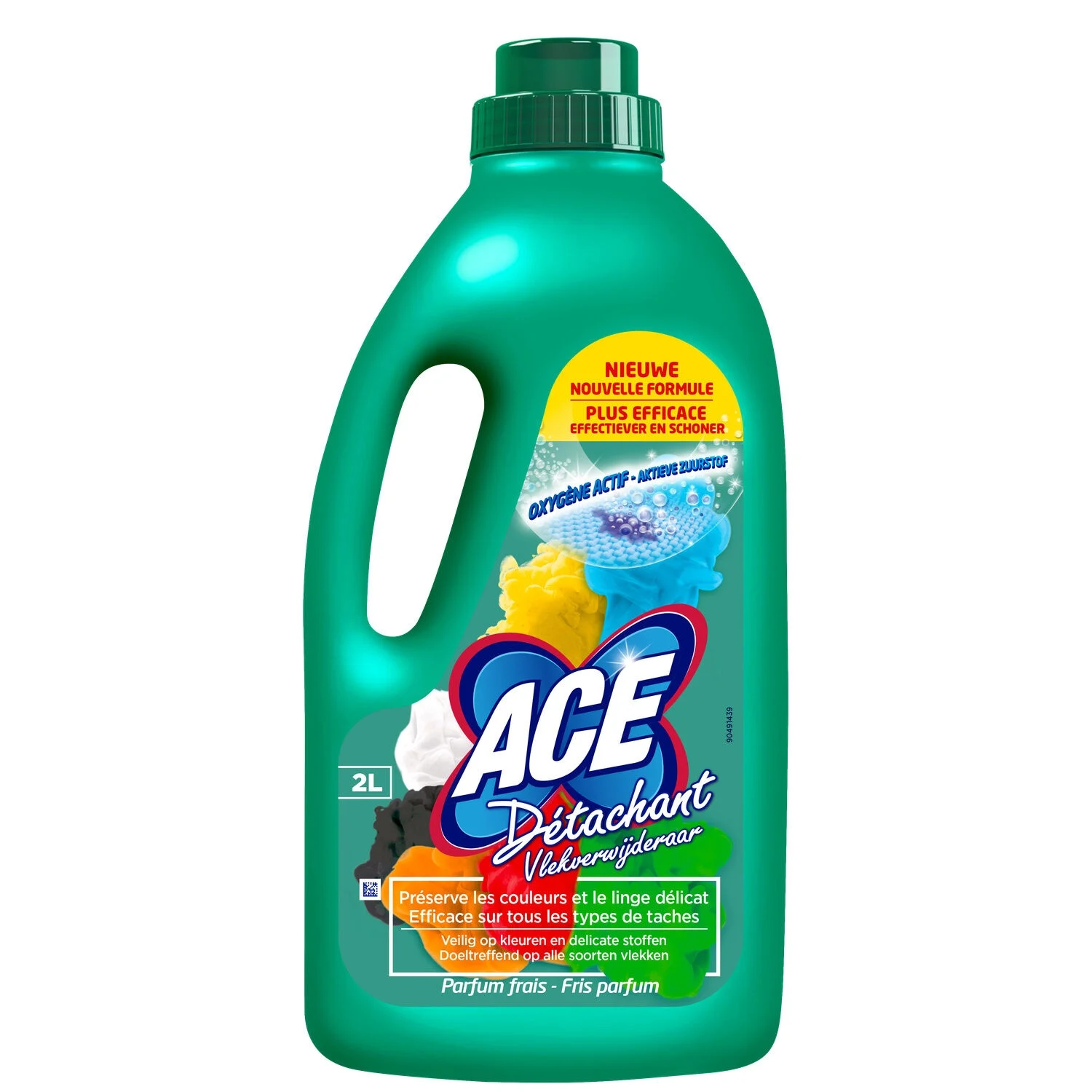 Dusty white/colored fabrics 2L - Ace