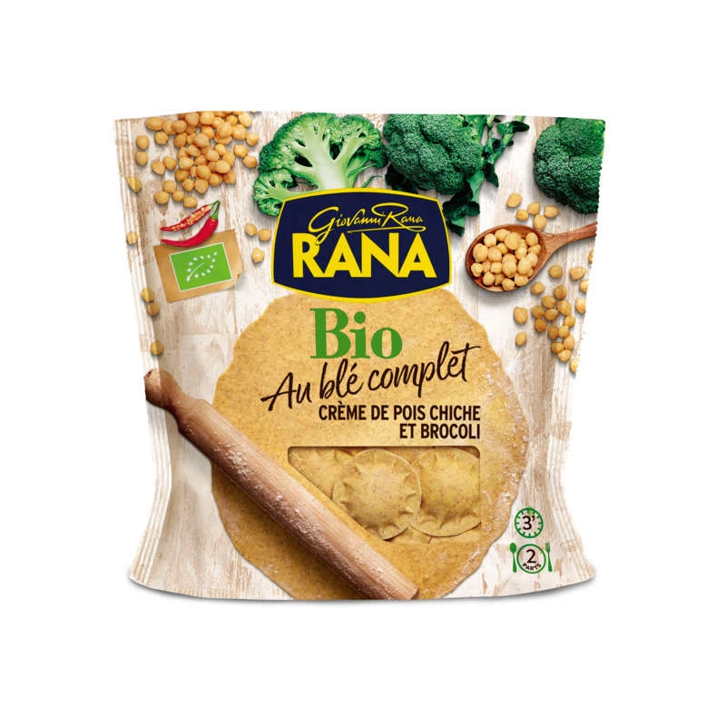 Ravioli Ecológico Crem Pois Chi Broc