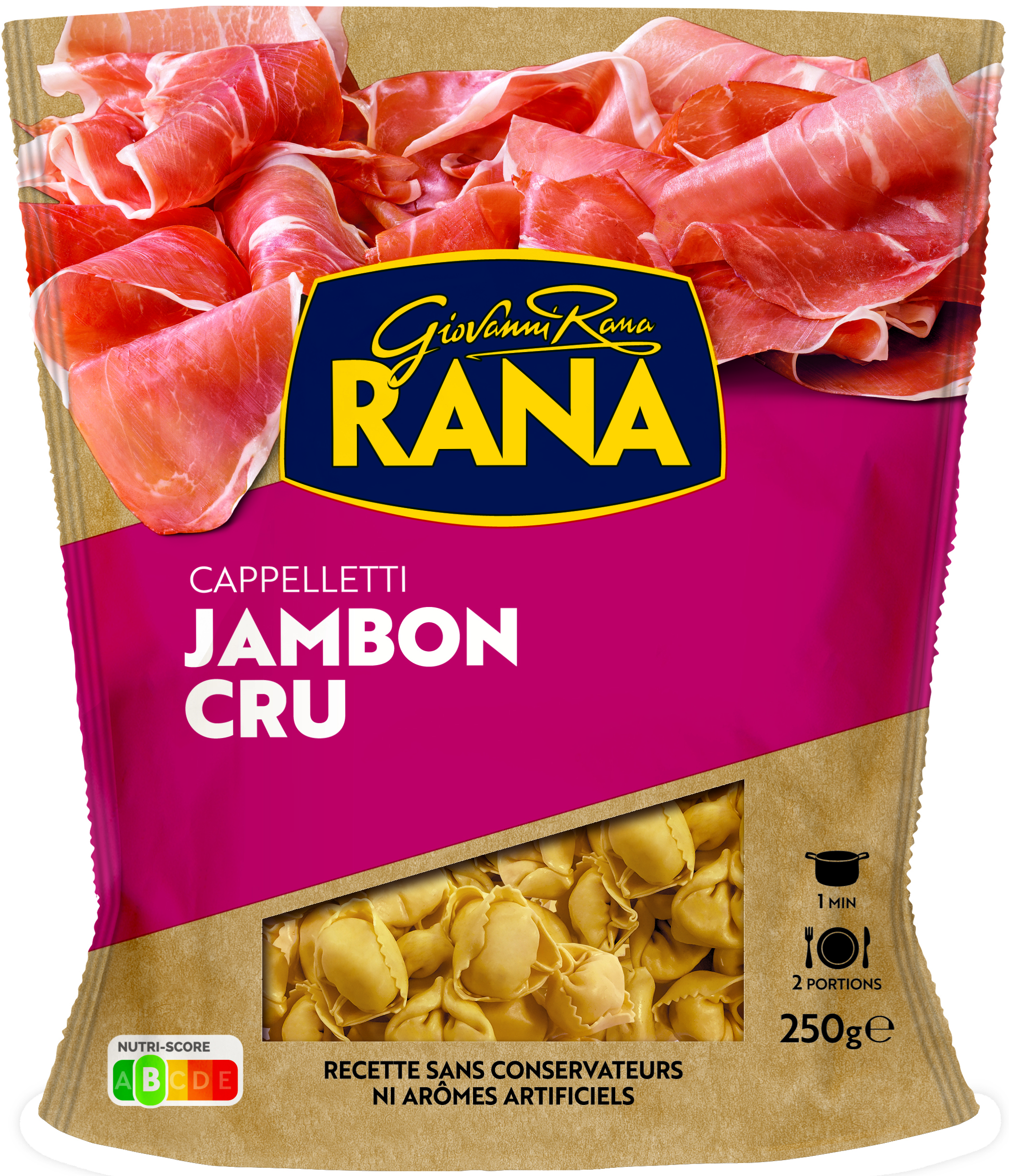 Cappelletti 250g Jambon Cru