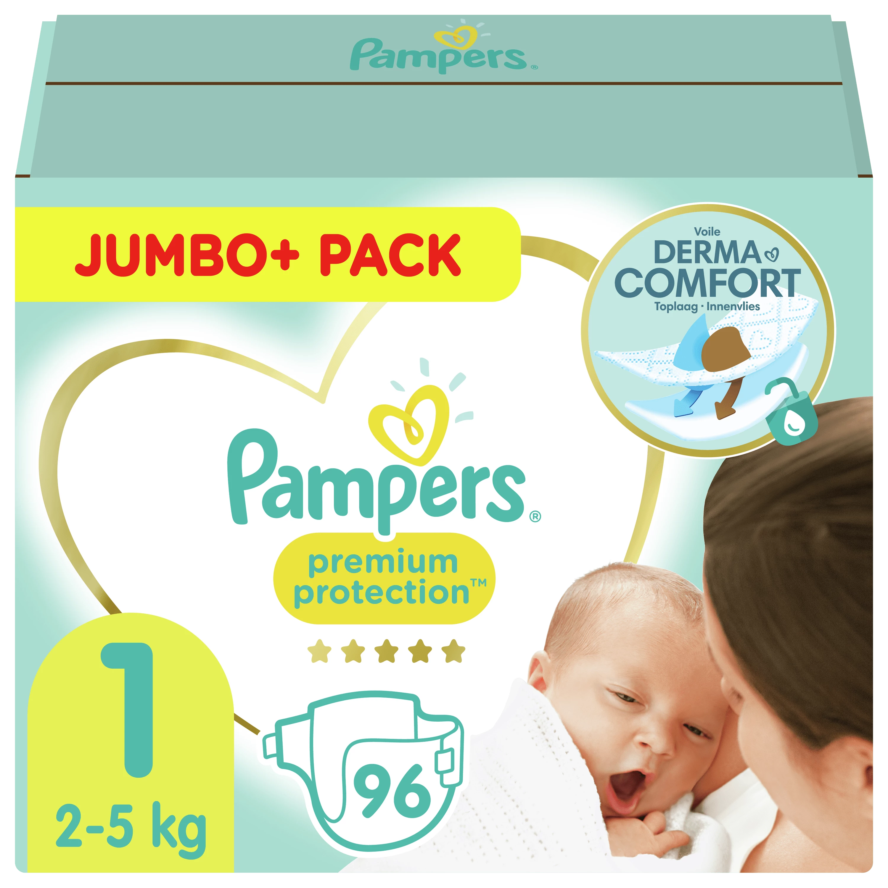 Pampers New Baby T1 X96 Jumbo