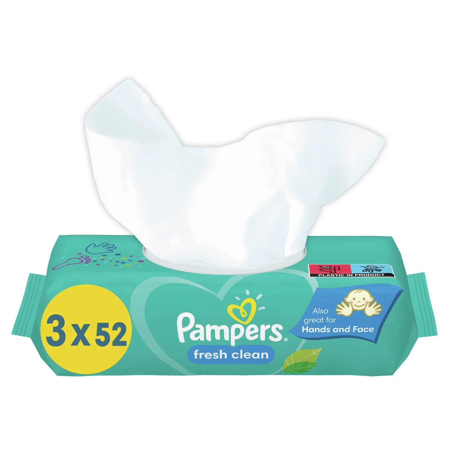 3x52 Ling Fresh Clean Pampers