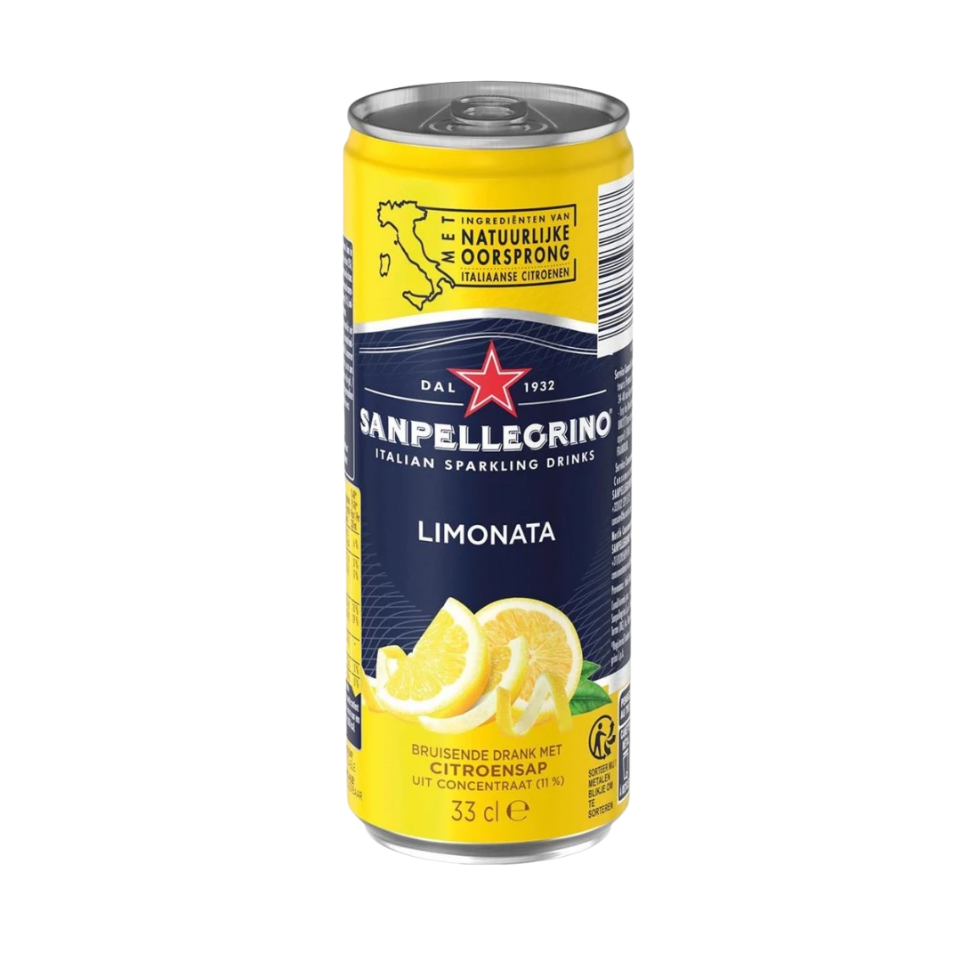 Gaser water flavored Limonata Slim 33cl box - SANPELLEGRINO