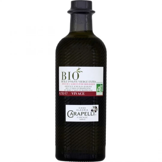 Azeite biológico extra vivo 75cl CARAPELLI