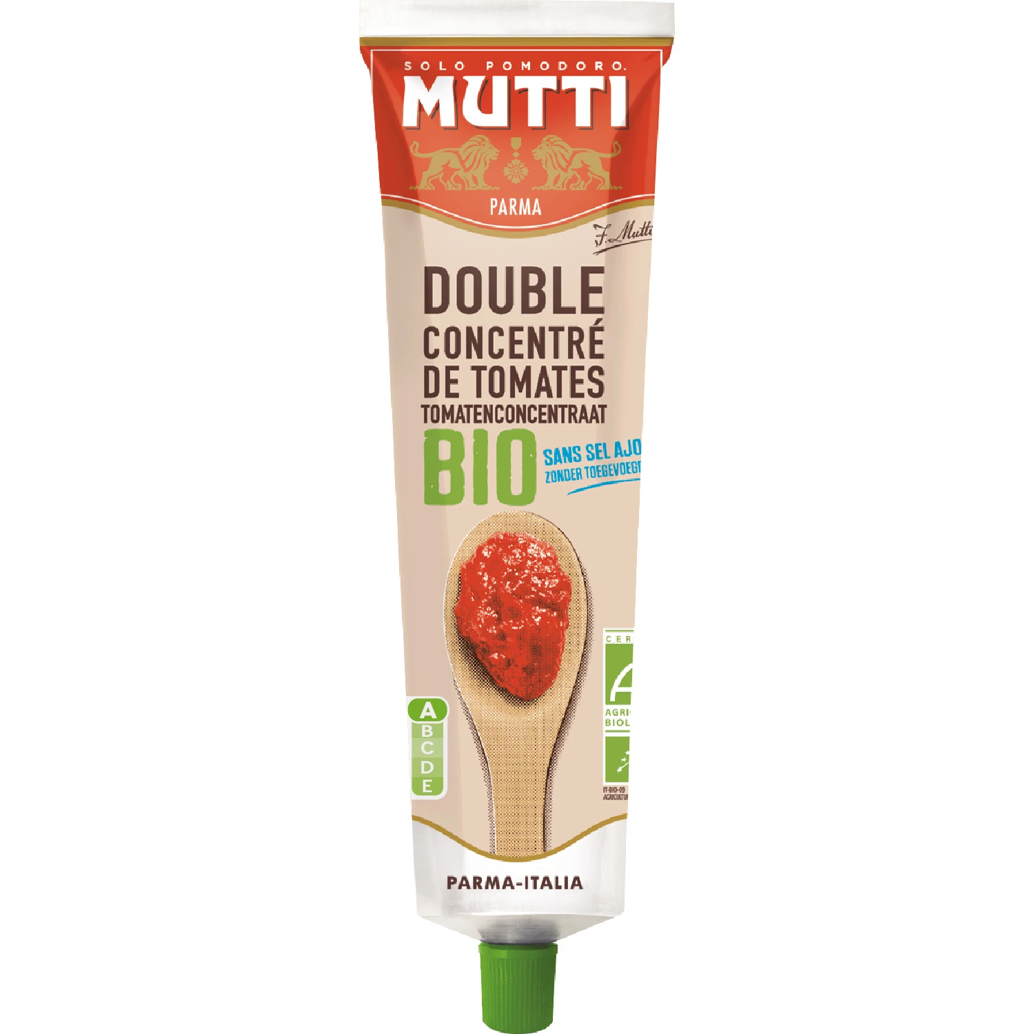 Dubbel Biologisch Tomatenconcentraat 185g - MUTTI