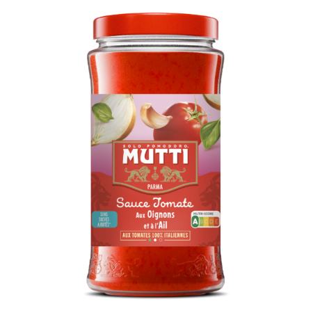 400g Sce Tomtae Oign Ail Mutti