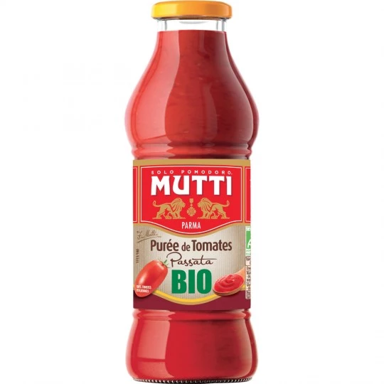 Purê de Tomate Orgânico, 560g - Mutti