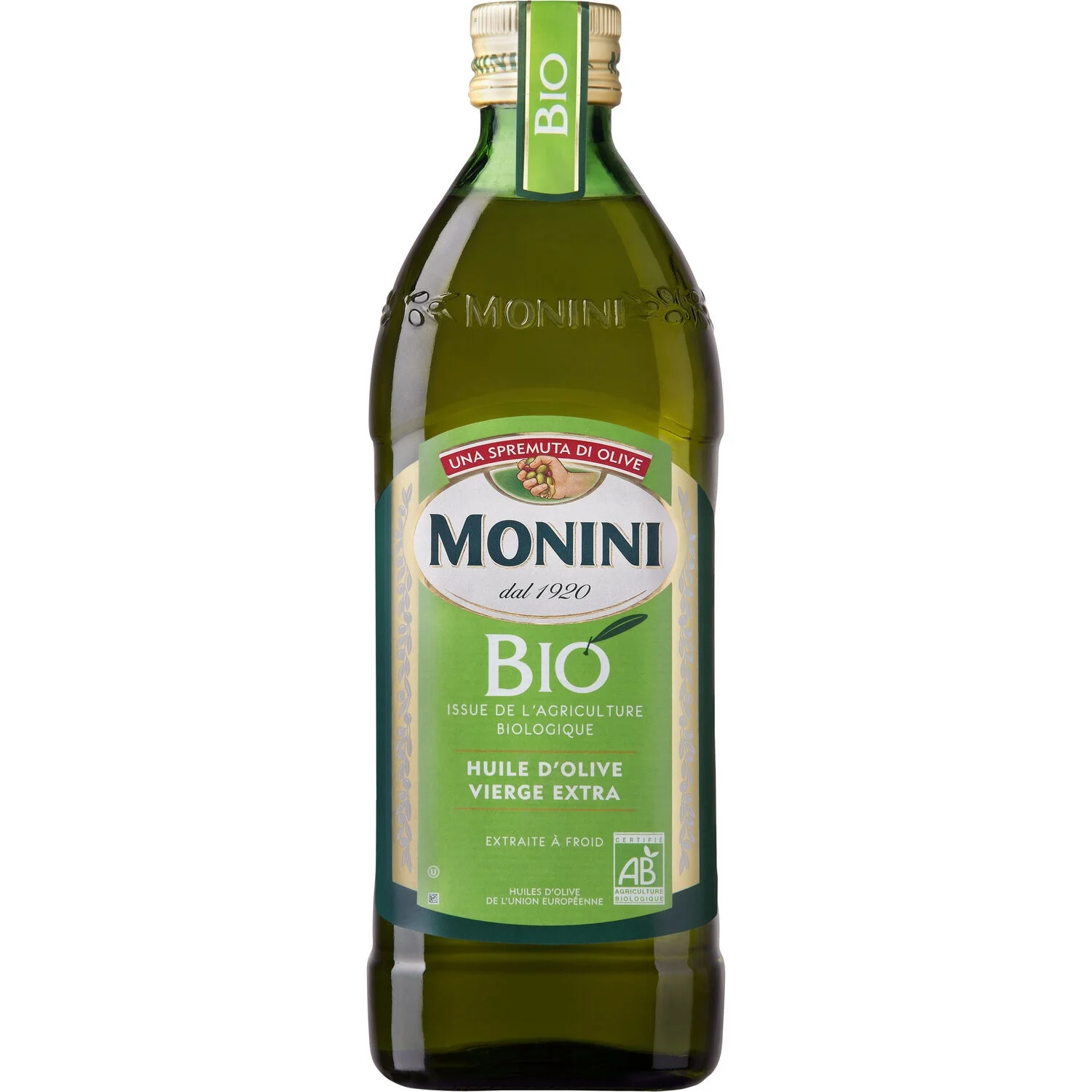 Organic virgin olive oil 750ml - Monini