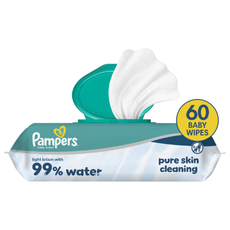 Pampers Lingettes 99 Water X60