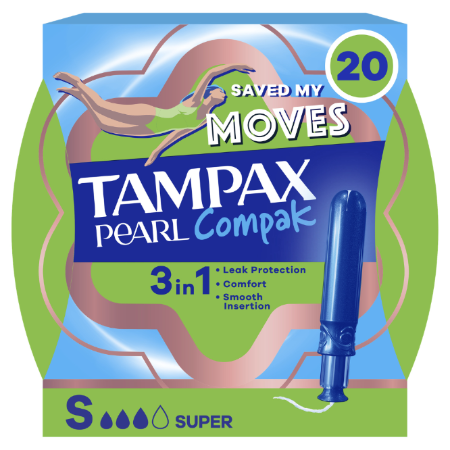 X20 Tampax Compak Super