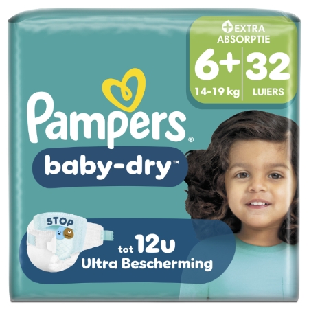 X32 Baby Dry Geant T6 Pampers