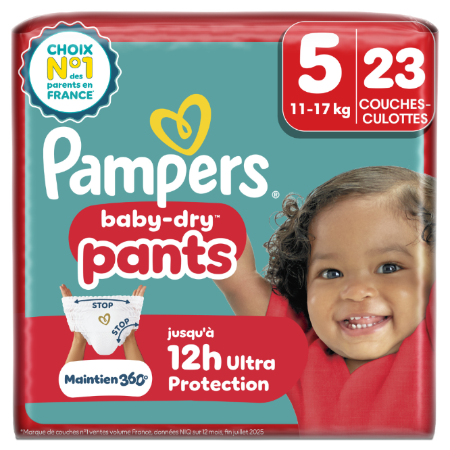 Pampers Bd Pants Paquet T5 X23