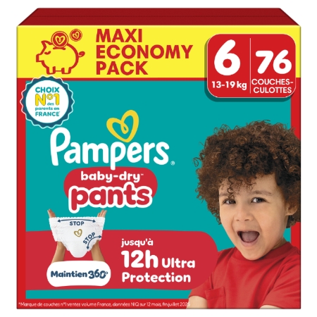 Pampers Bd Pants Maxi T6 X76