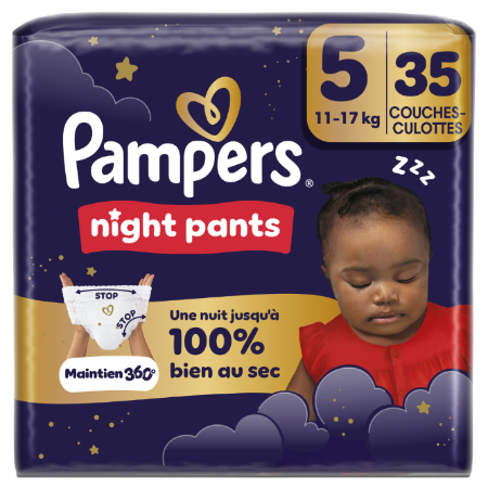 Pampers Nigh Pants Geant T5x35