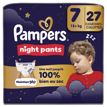 Pampers Bd Nightpa Geant T7x27