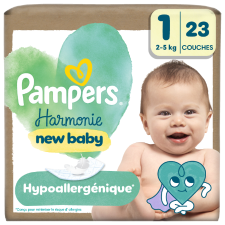 Pampers Harmonie Geant T1 X23