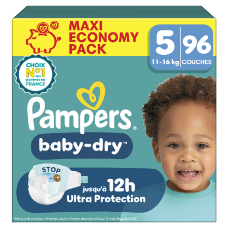 Pampers Baby Dry Maxi T5 X96
