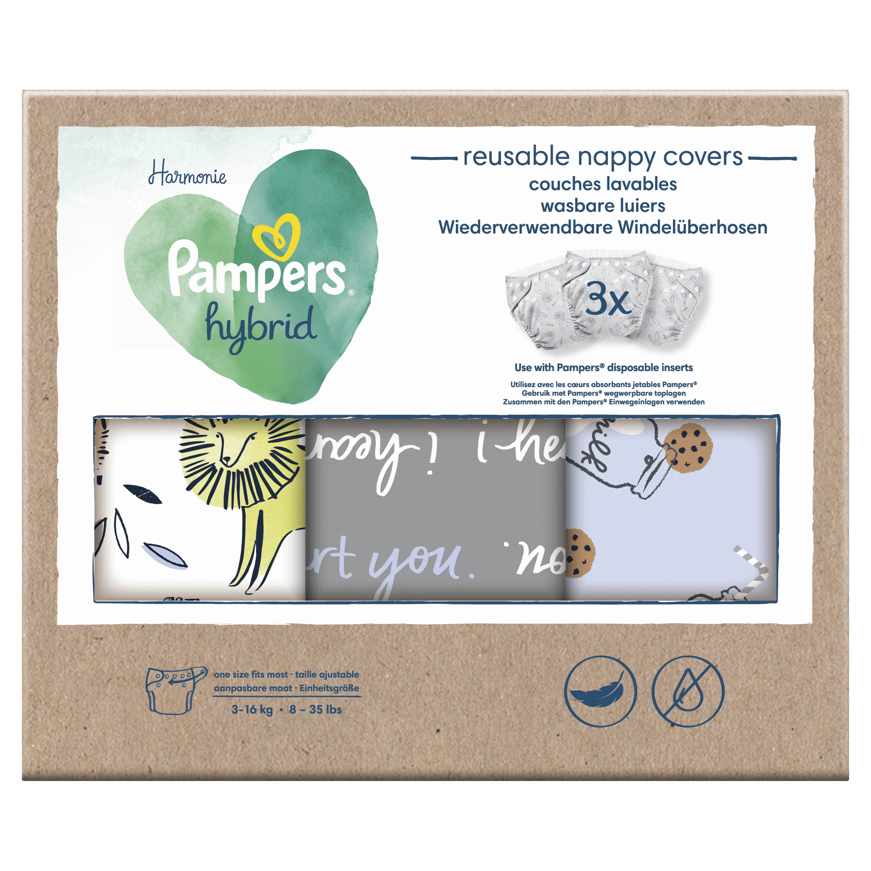 Pampers Hybrid Couches Lav X3