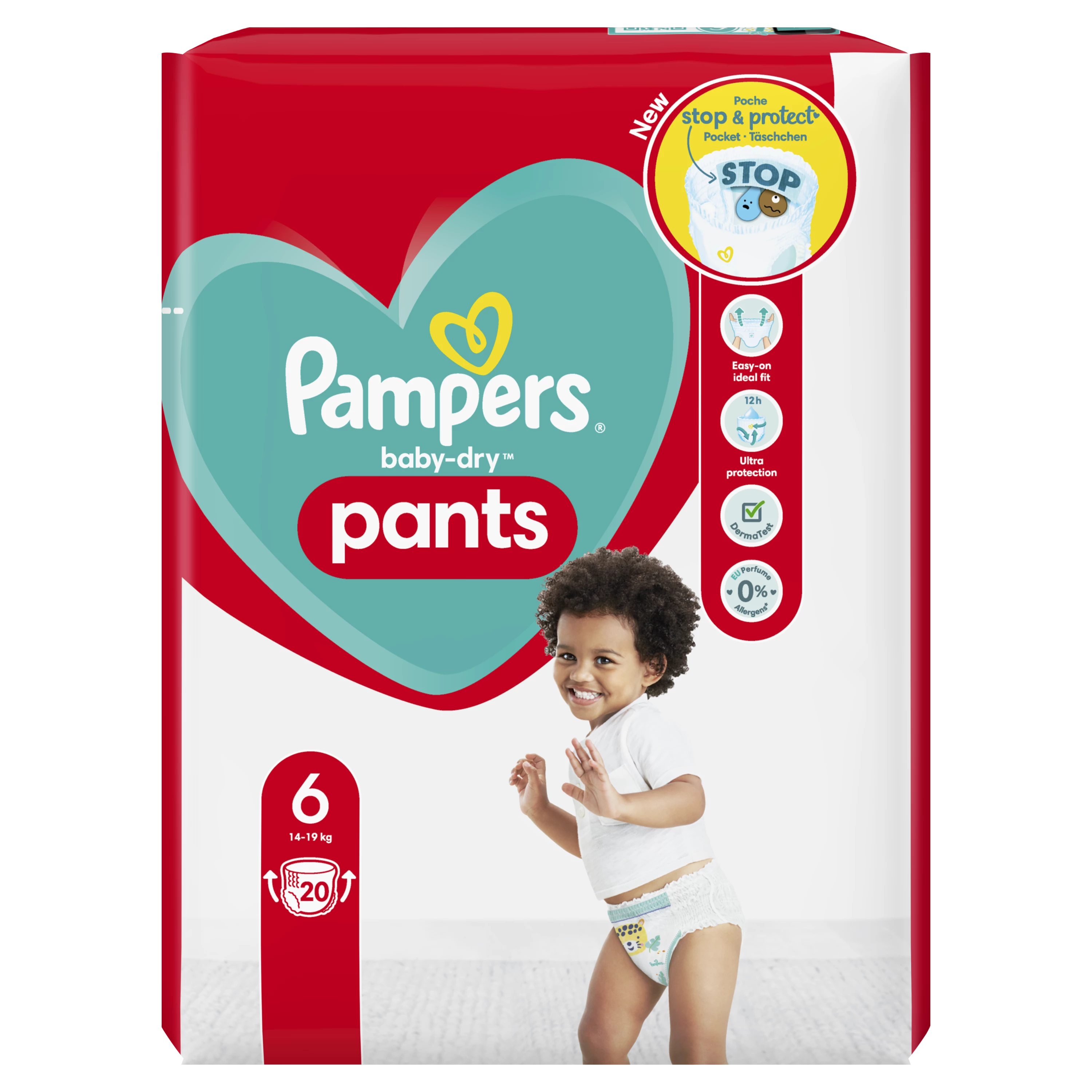 Pampers Baby Dry Paqt6 X20
