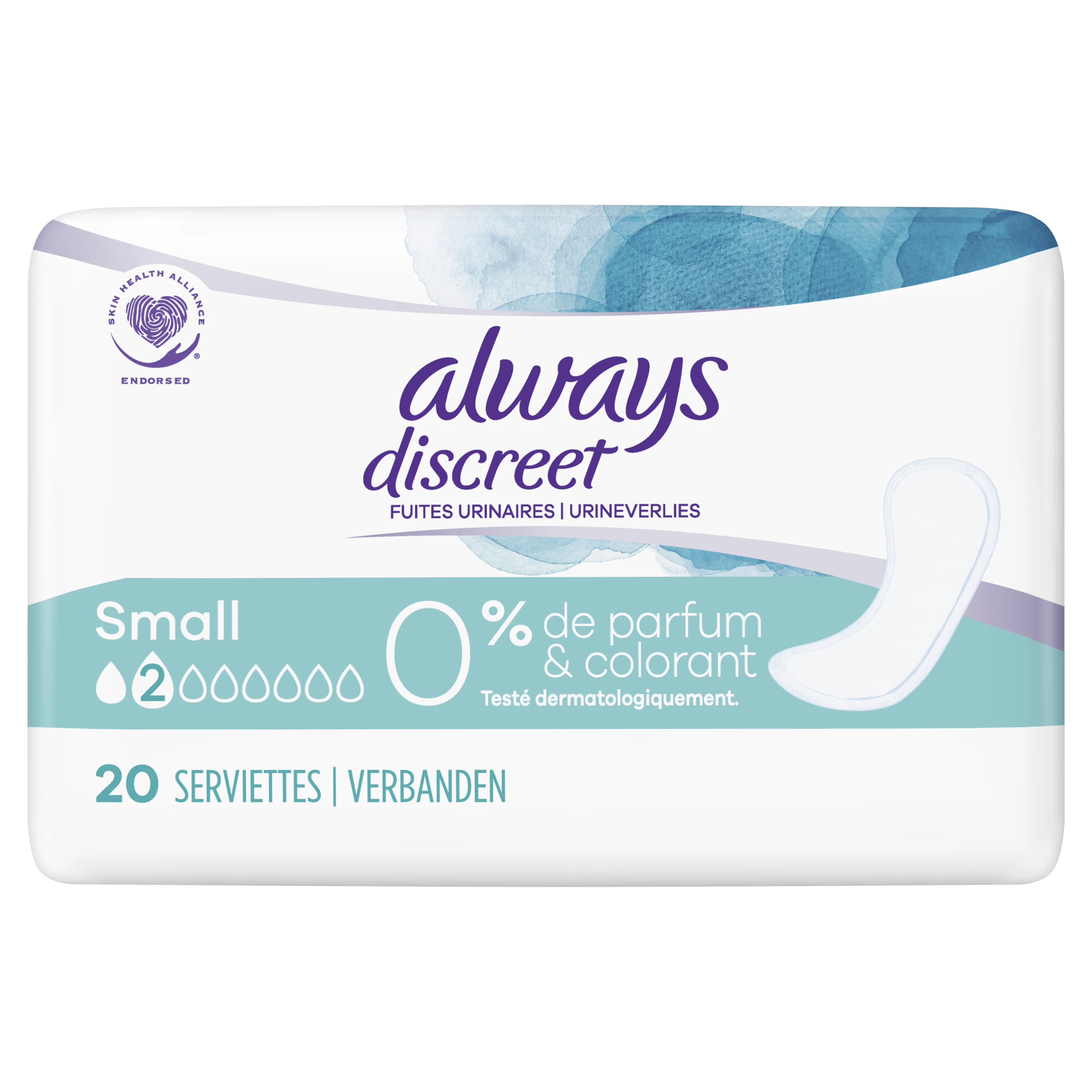 Always Discreet 20 Xserv Inco