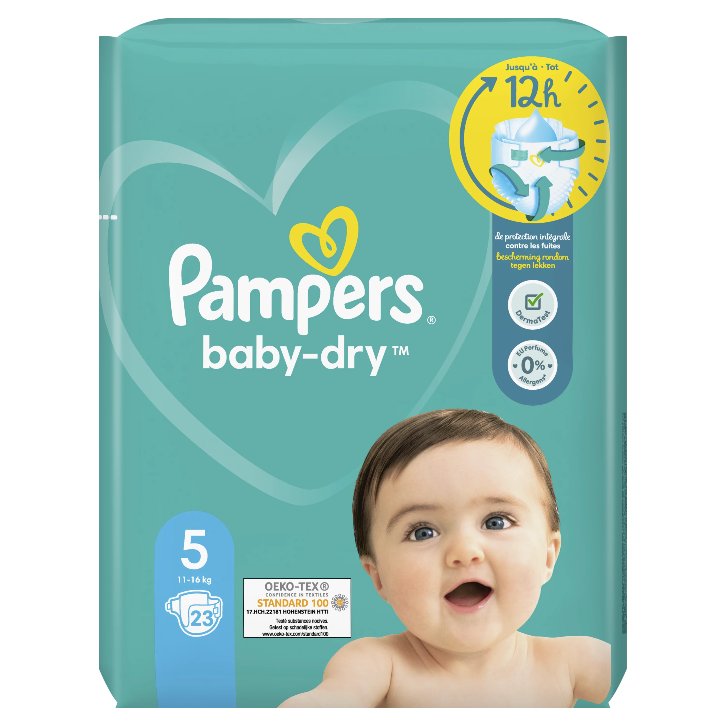 Pampers Baby Dry T5 X23 Paquet