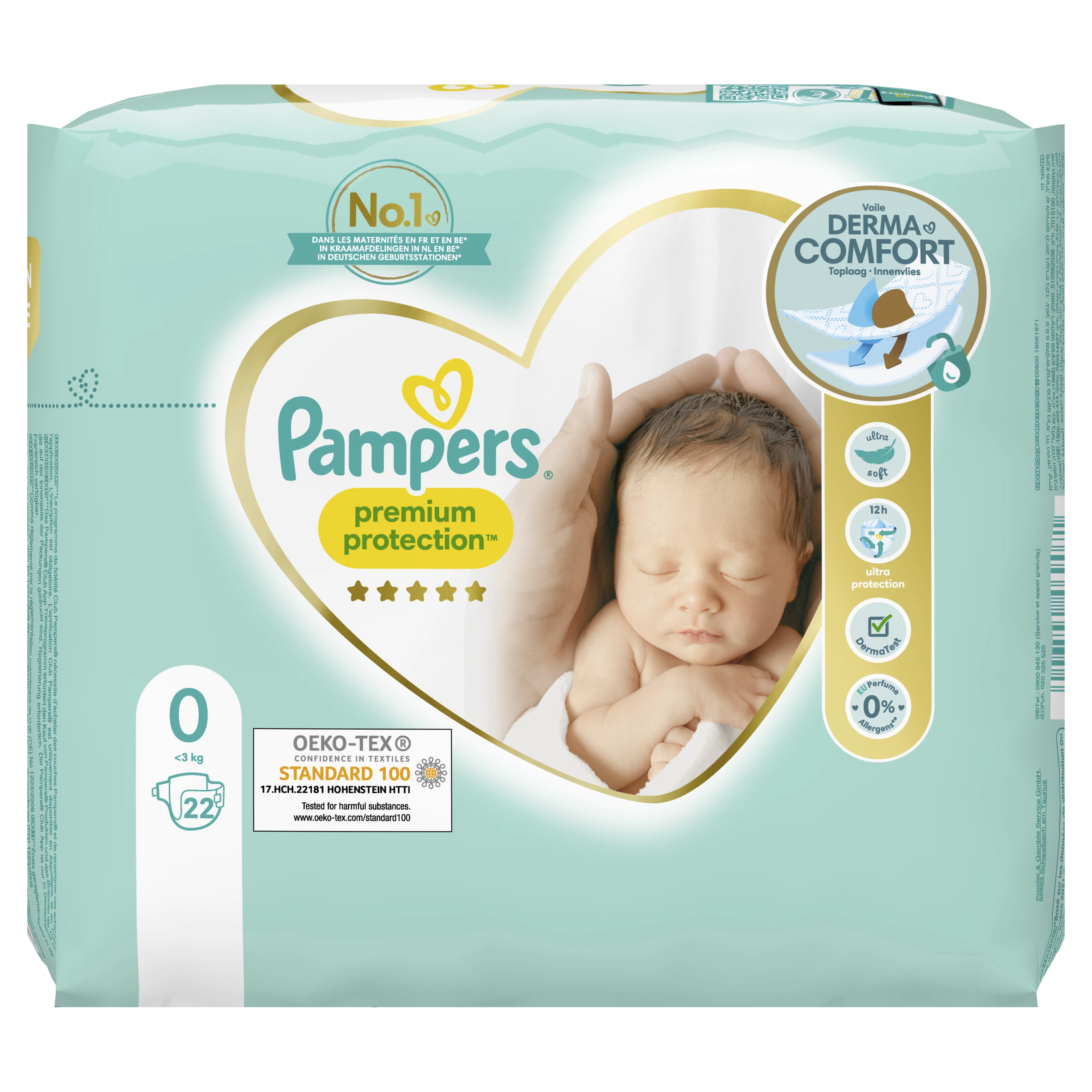 Pampers Nuevo Bebé Paquete X22