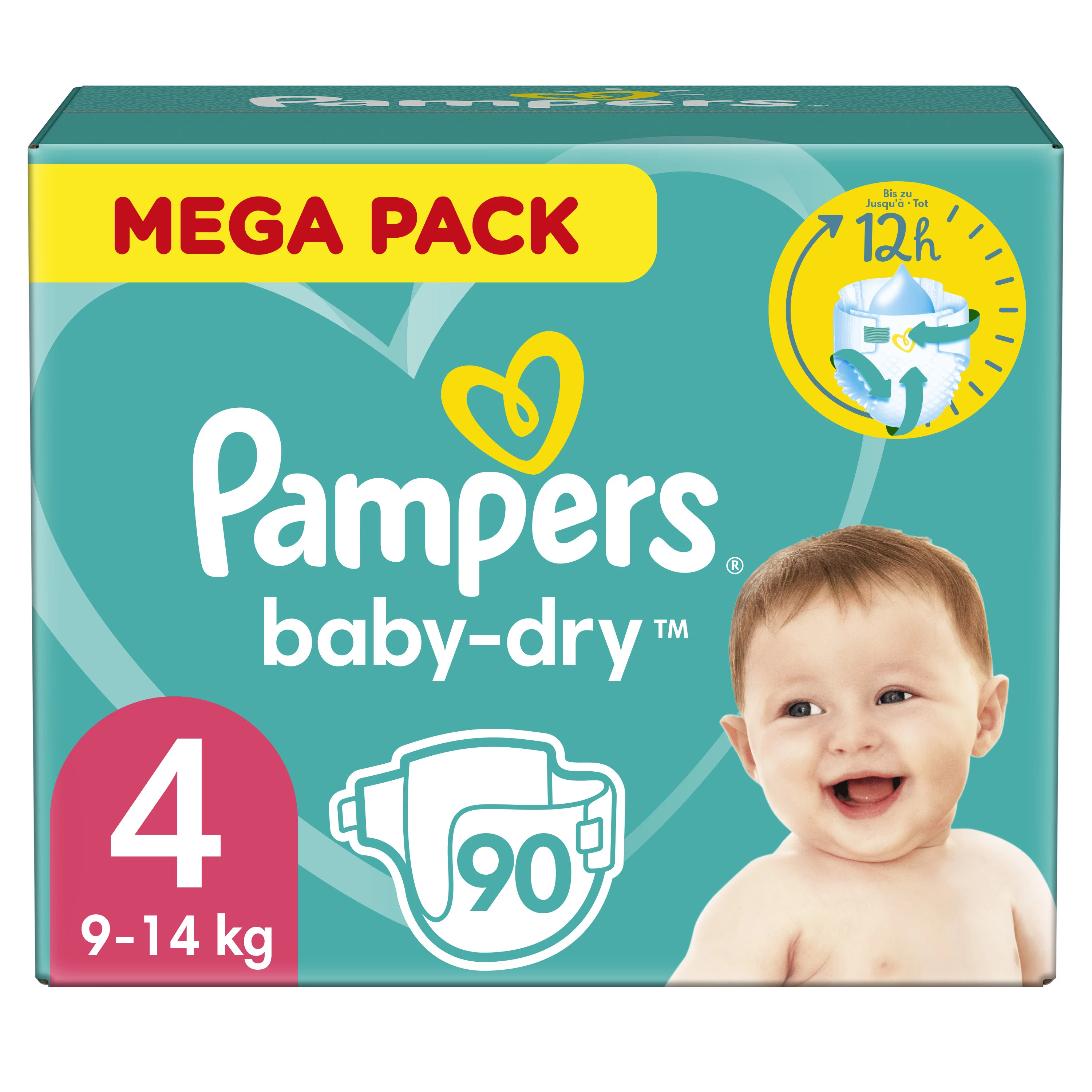Pampers Bd T4 X90 Couches Mega