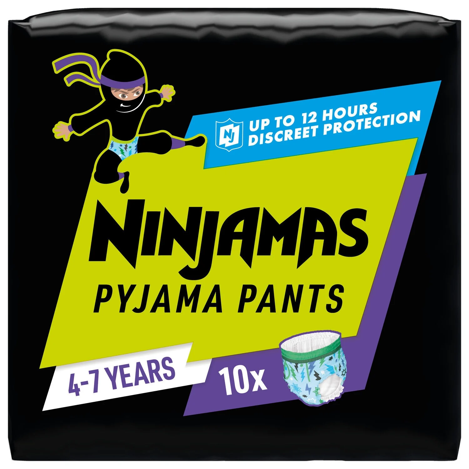Pampers Ninjamas T7 17-30 KgBoy X10