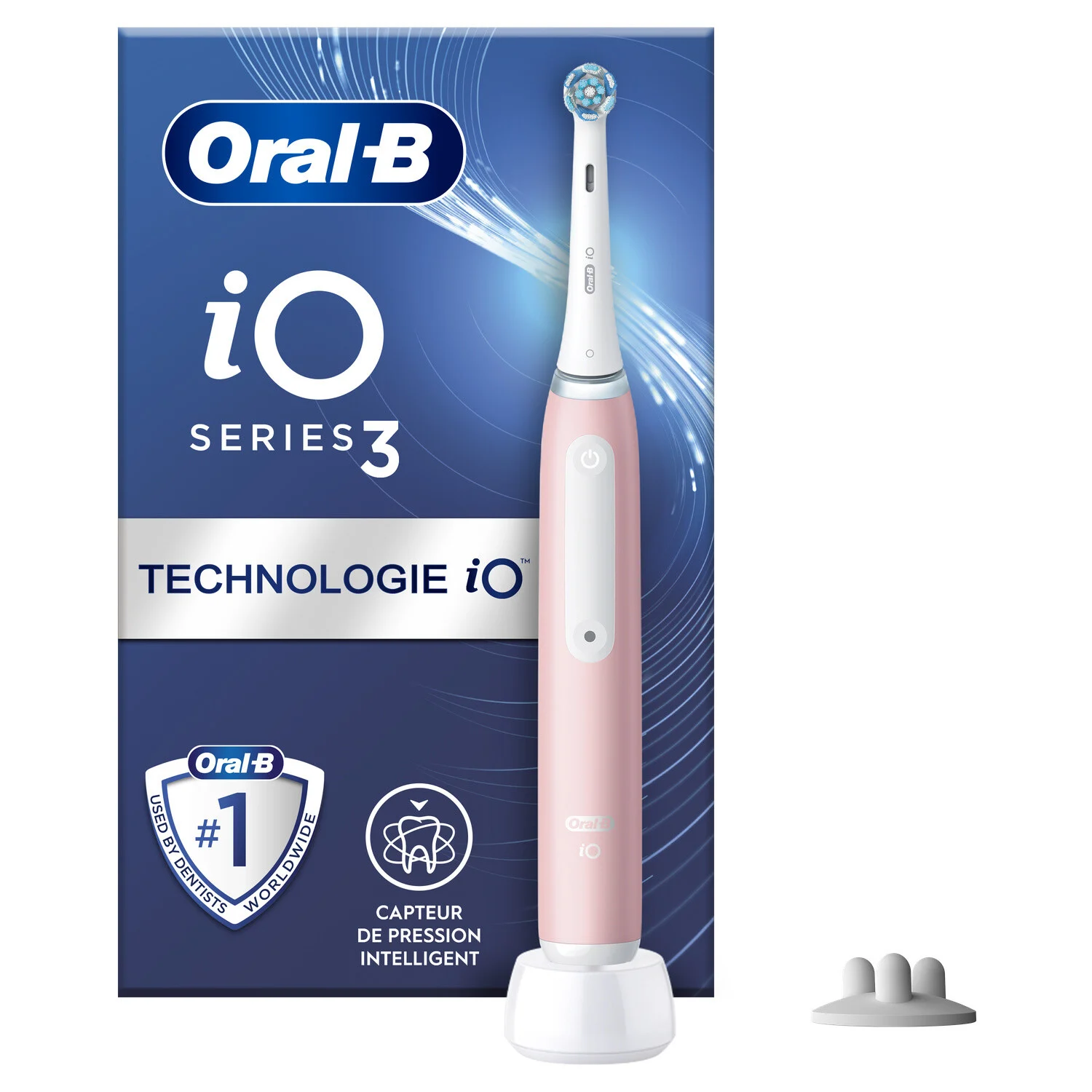 Brosse À Dents Electrique Rose Séries 3s Io Avec Chargeur - Oral-b