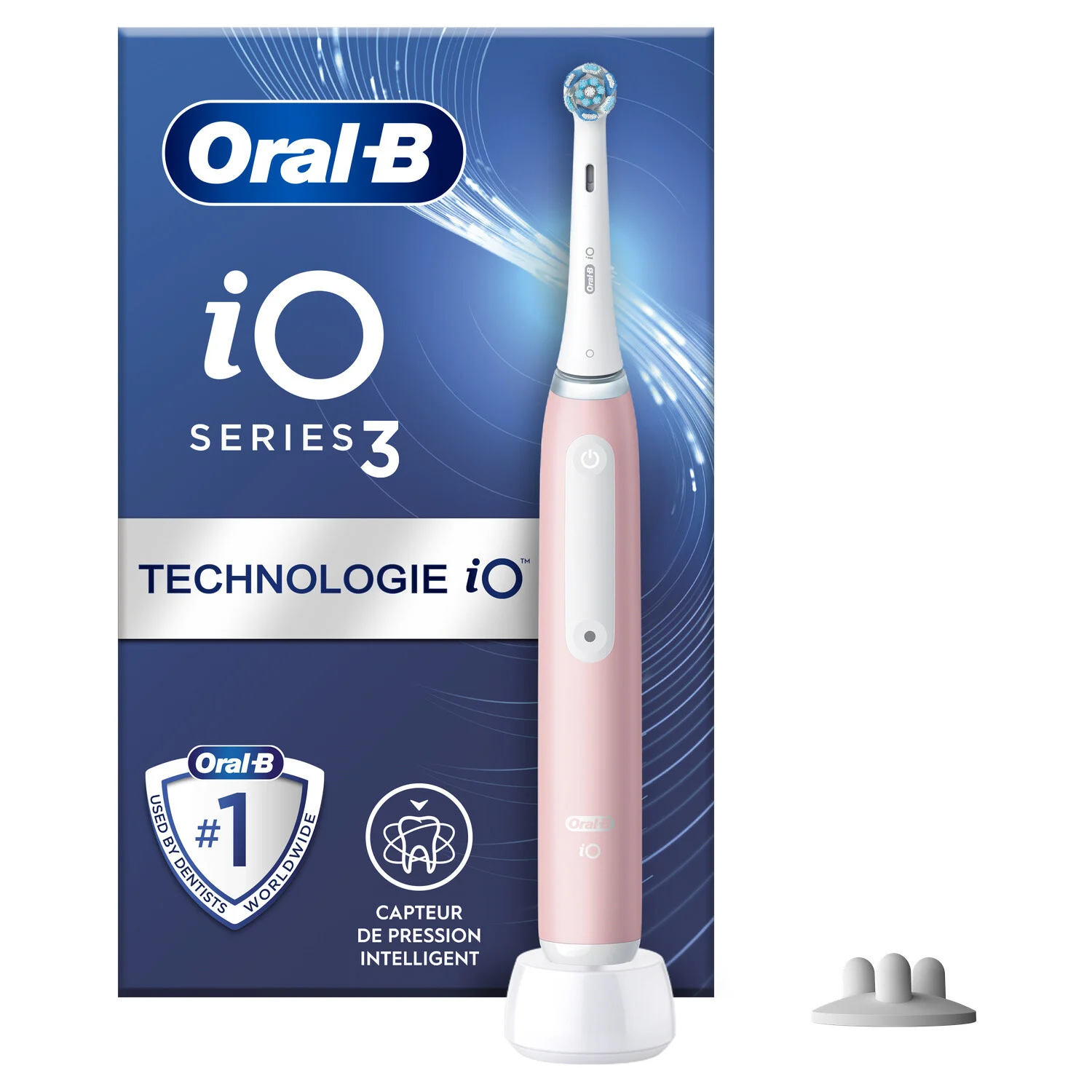 Pink Electric Toothbrush Series 3s Io With Charger - Oral-b