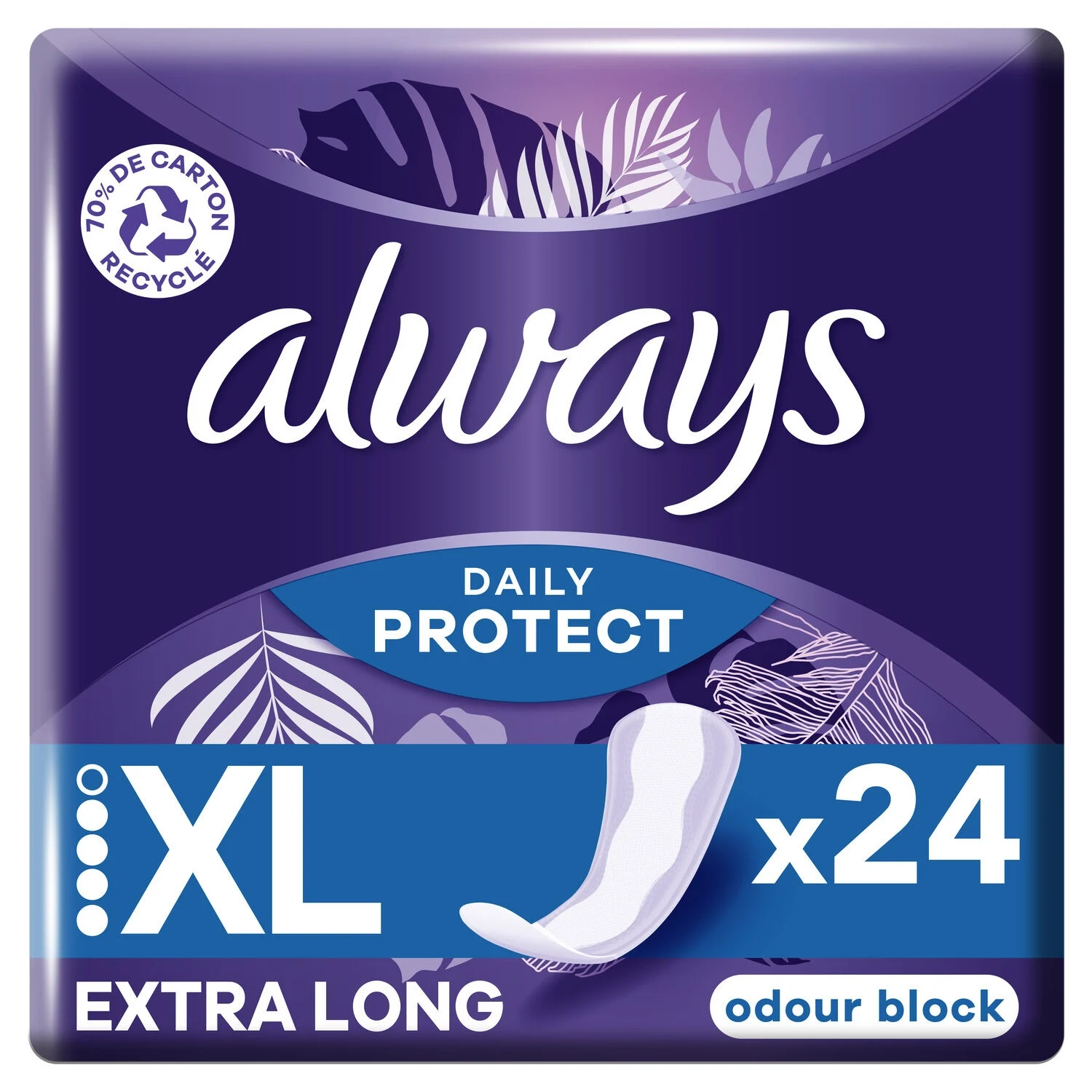 Alw Dailies Ps Xtra Long X24