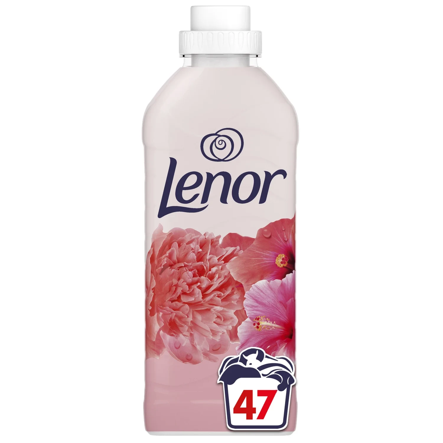 Peony And Hibiscus Fabric Softener 47 Washes 987 Ml - LENOR