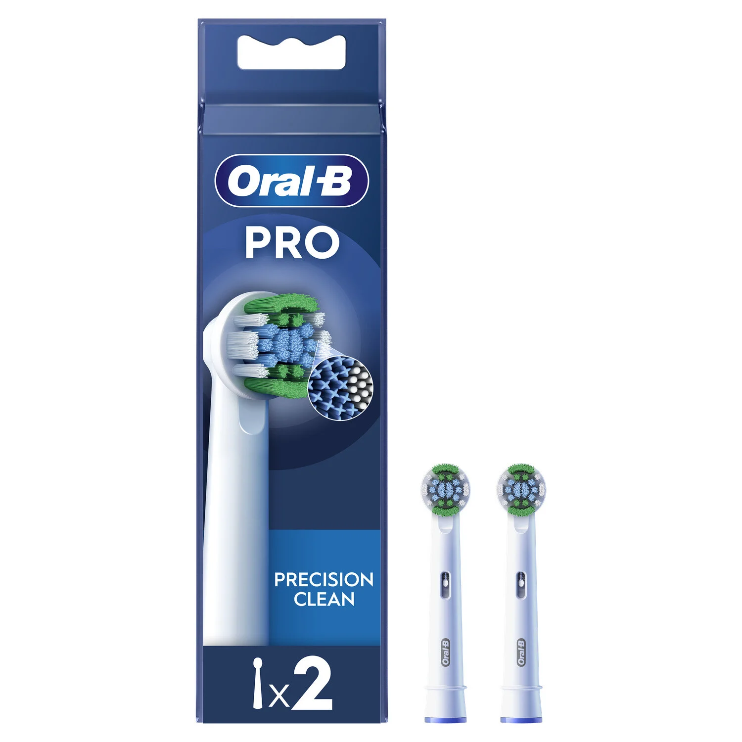 Precision Clean Brush Head With Cleanmaximiser Technology - Oral-b