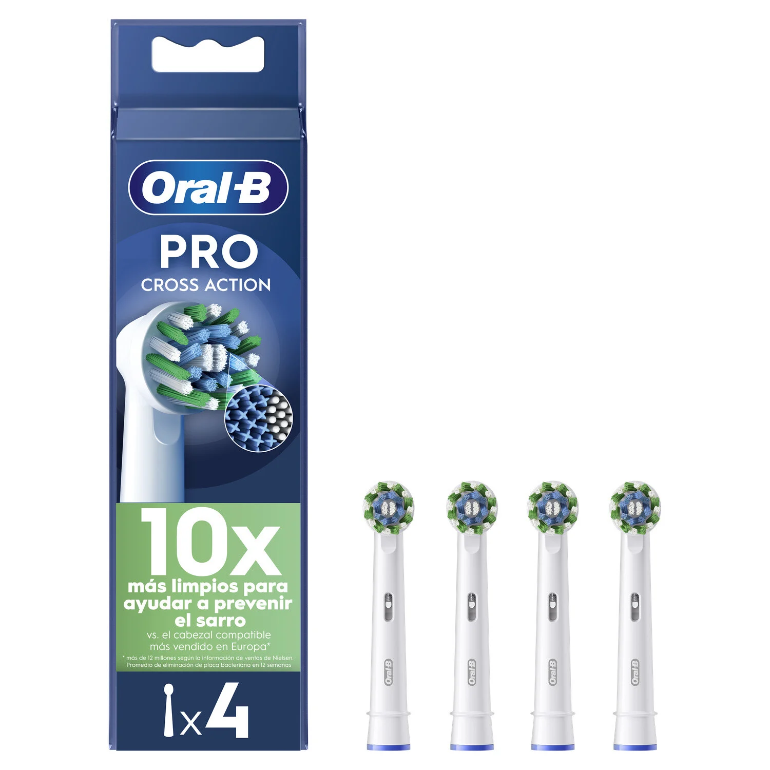 Brossettes Dentaires Cross Action Pro - Oral-b