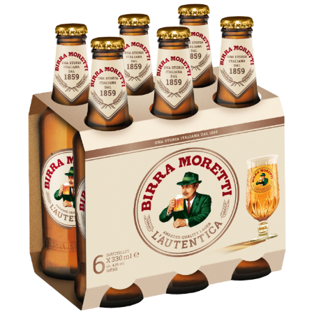 6x33cl Birra Moretti Bp