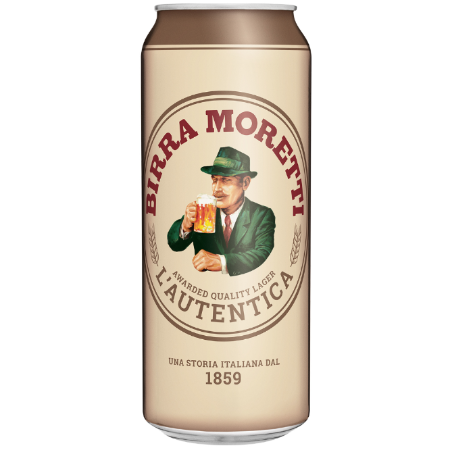 50cl Birra Moretti Boite