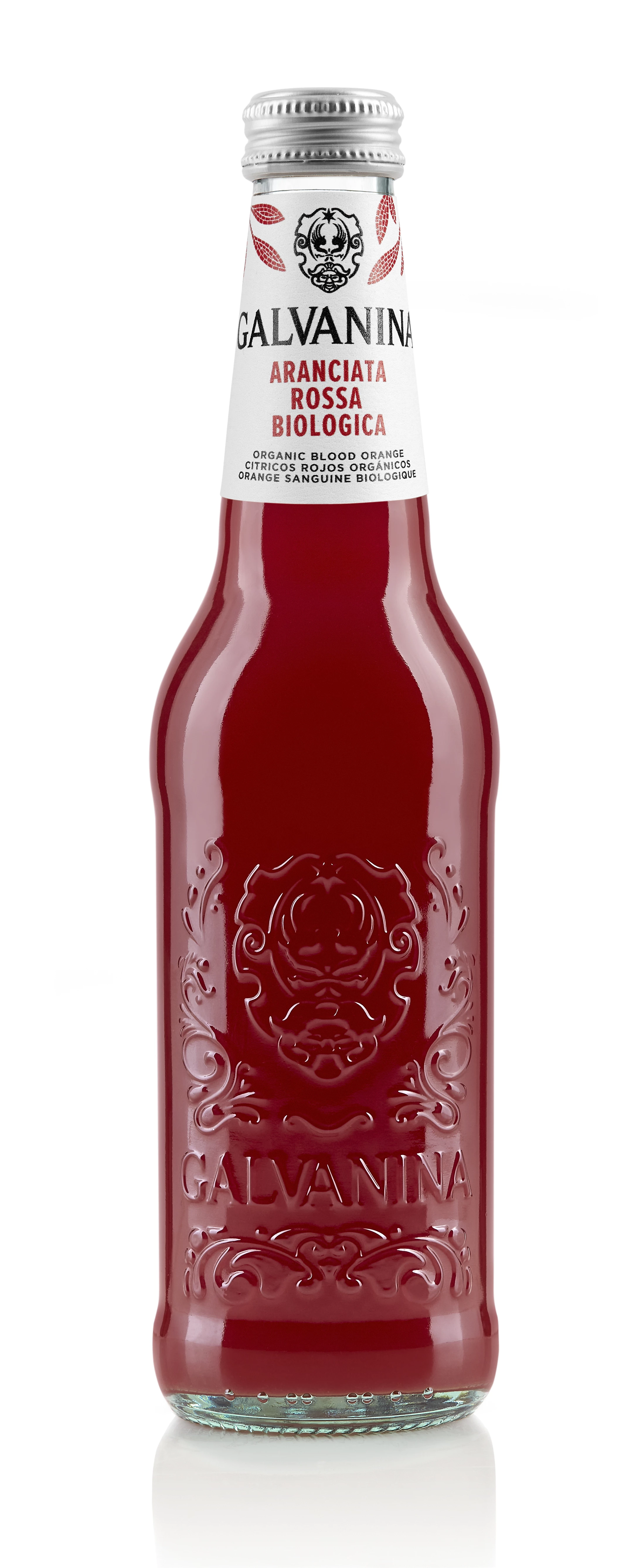 Orange Sanguine Bio Gazeuze Drink 355ml - GALVANINA