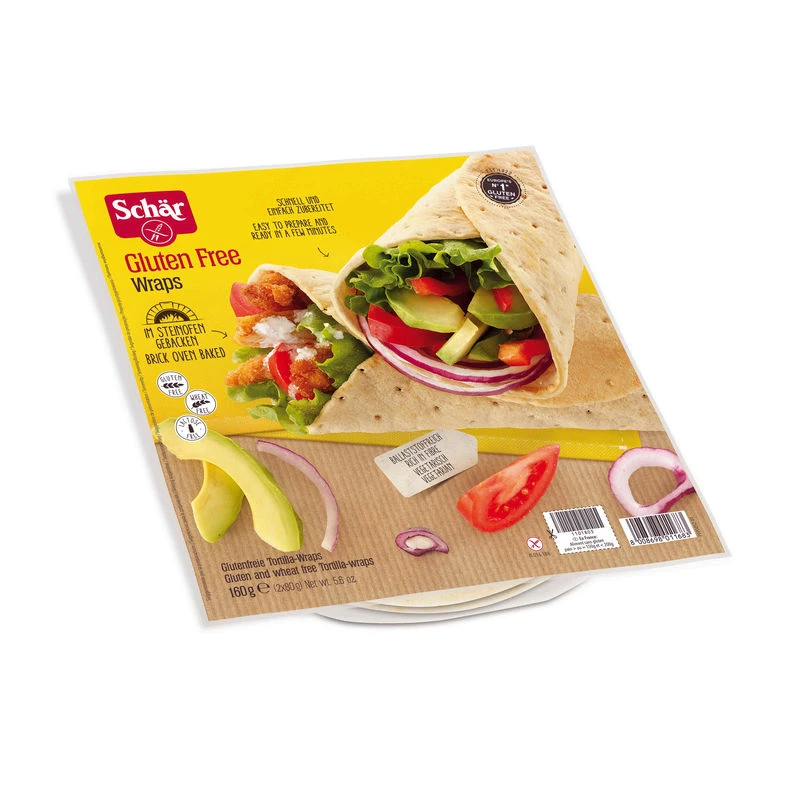 Tortilla-wraps Sans Gluten 2x80g - Schar