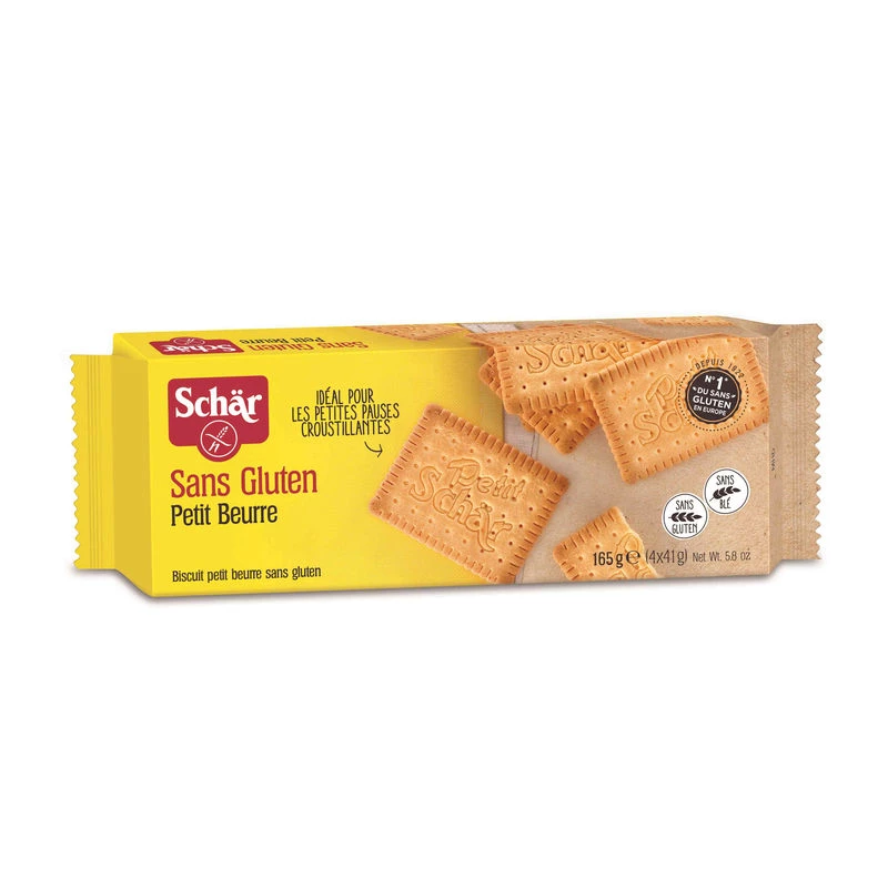 Gluten Free Petits Beurre Biscuits 4x41g - Schar