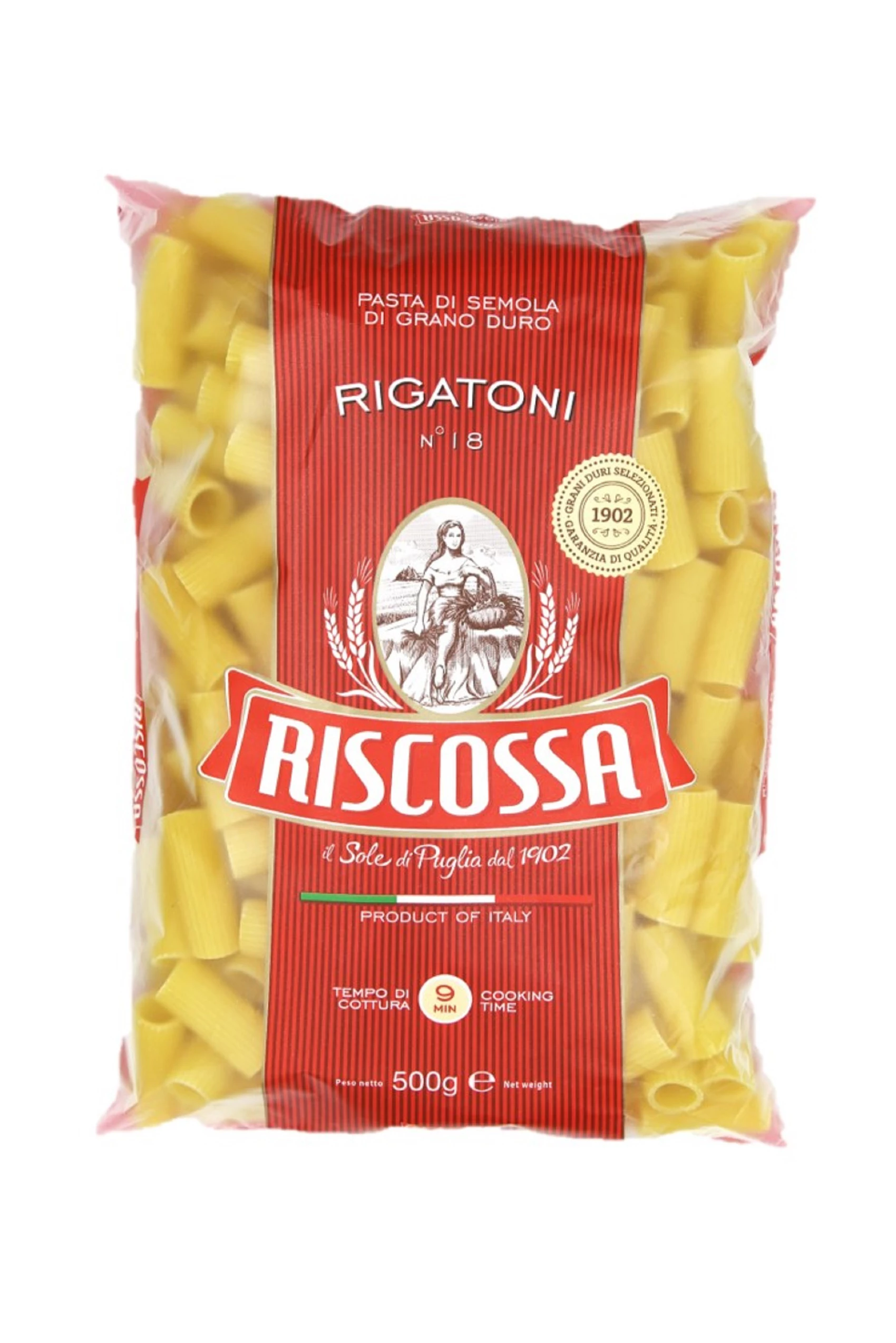 Rigatoni N°18 500g - RISCOSSA