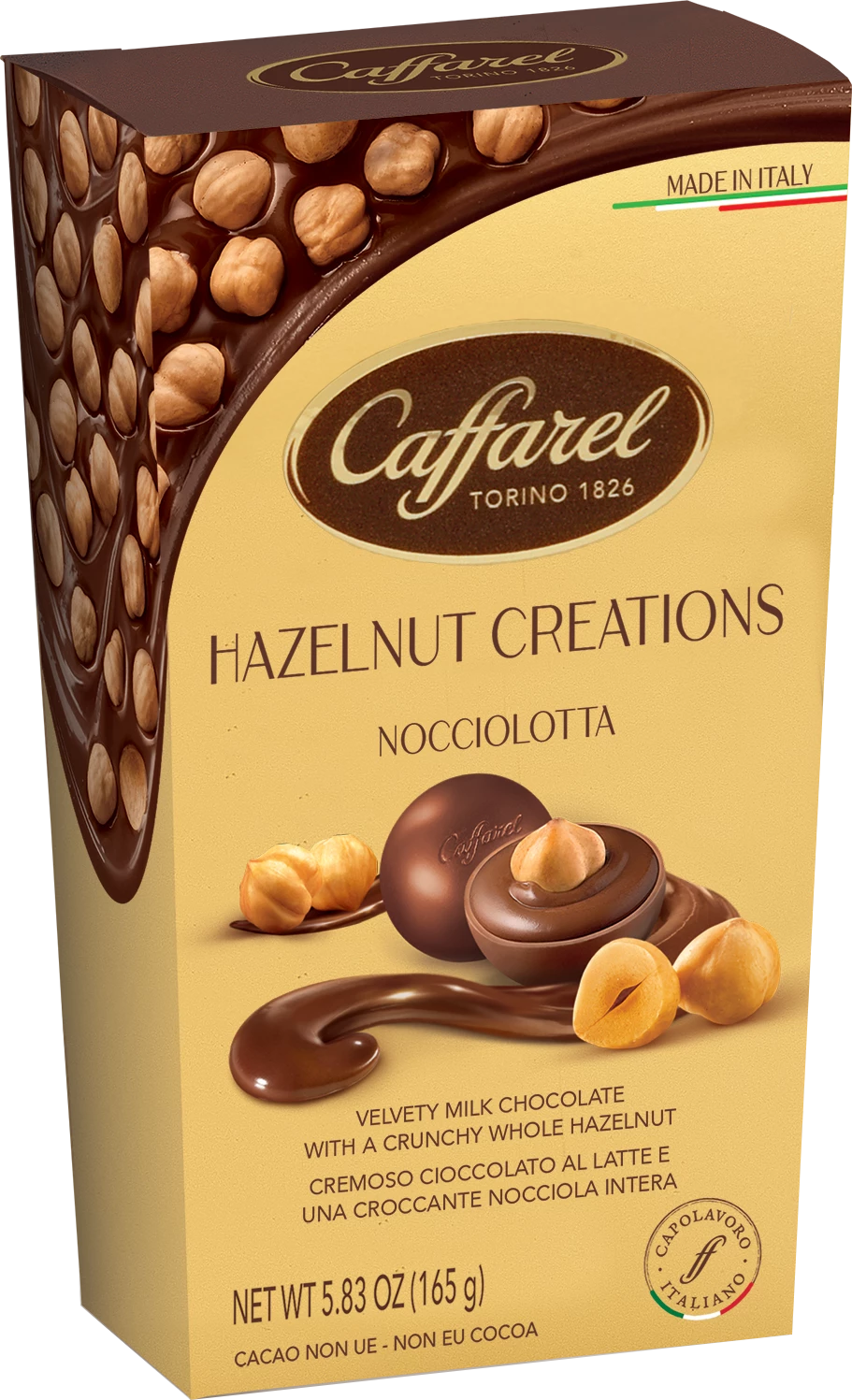 Hazelnut creations cornet nocciolotta - CAFFAREL