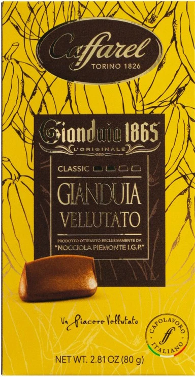 Pastilhas de Leite Gianduia 80g - CAFFAREL