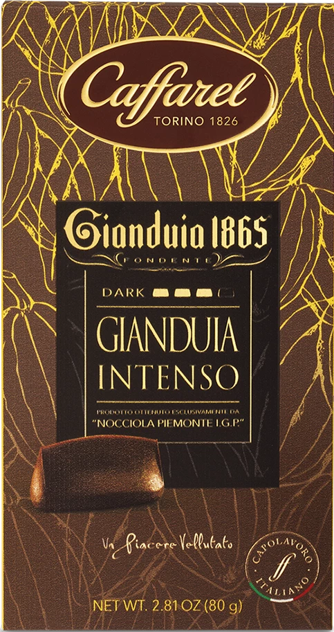 Tablette Gianduia Noir 80g - CAFFAREL